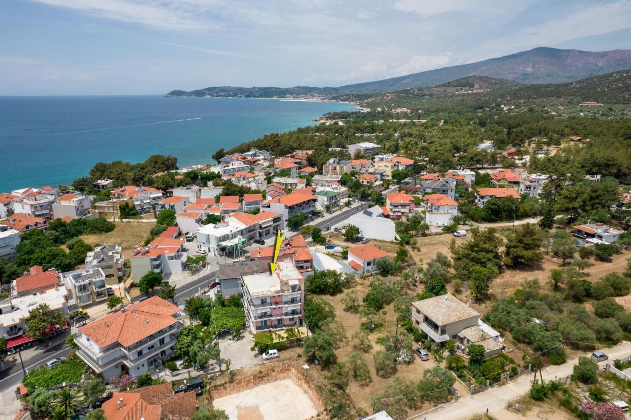 Ianos Apartments Potos Exterior foto