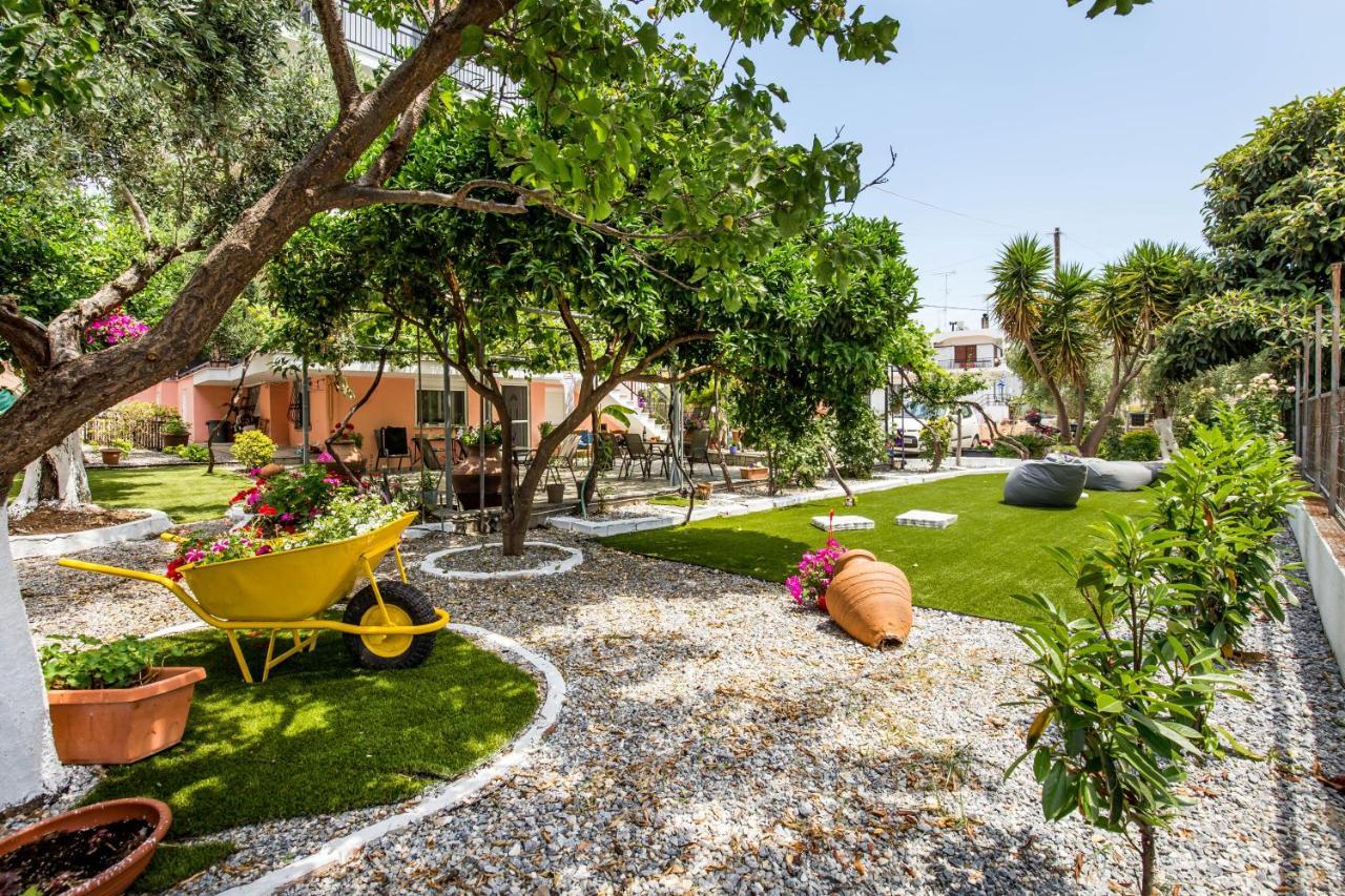 Ianos Apartments Potos Exterior foto